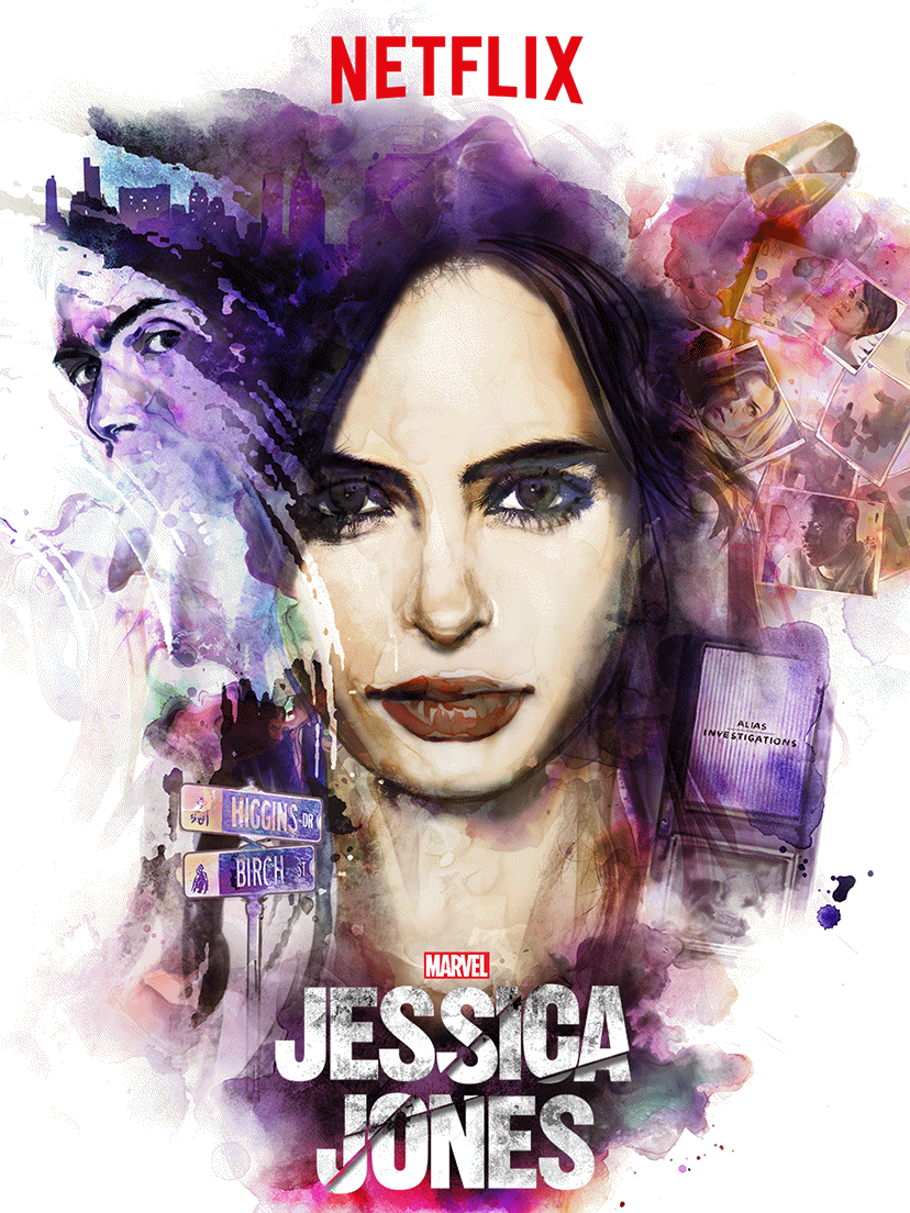 737135 Jessica Jones - Marvel's Jessica Jones Season 2 Cover Clipart (828x1104), Png Download