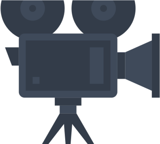Video Camera Clipart Silhouette - Camera De Cinema Emoji - Png Download (640x480), Png Download