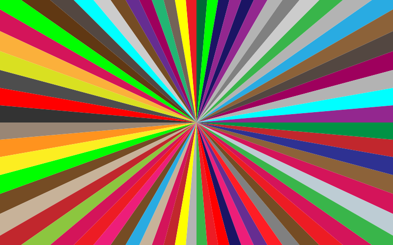 Medium Image - Colorful Starburst Clipart (800x500), Png Download