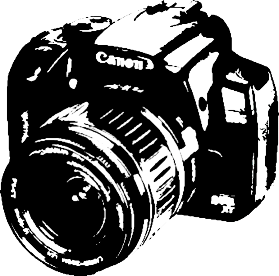 Dslr Vector Png - Dslr Camera Logo Png Clipart (898x890), Png Download