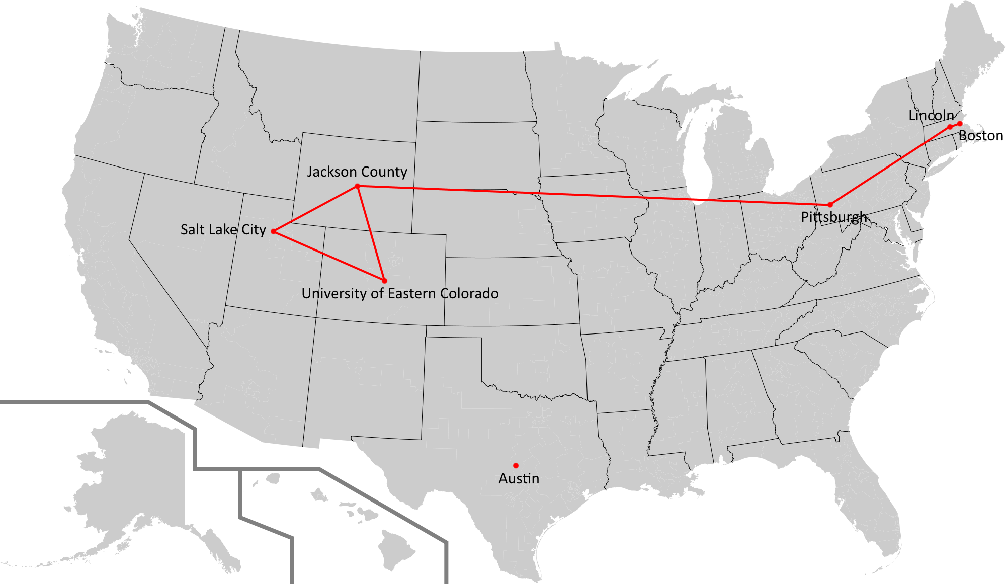 The Last Of Us Crossing Usa En - Congressional Districts By Party Clipart (2000x1161), Png Download