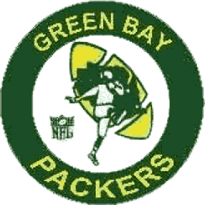 Green Bay Packers Iron On Stickers And Peel-off Decals - 1968 Green Bay Packers Logo Clipart (750x930), Png Download