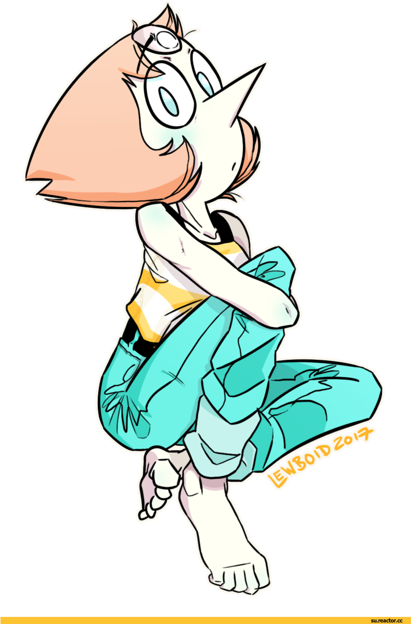 Steven Universe Lewboid Pearl - Pearl Clipart (811x1254), Png Download