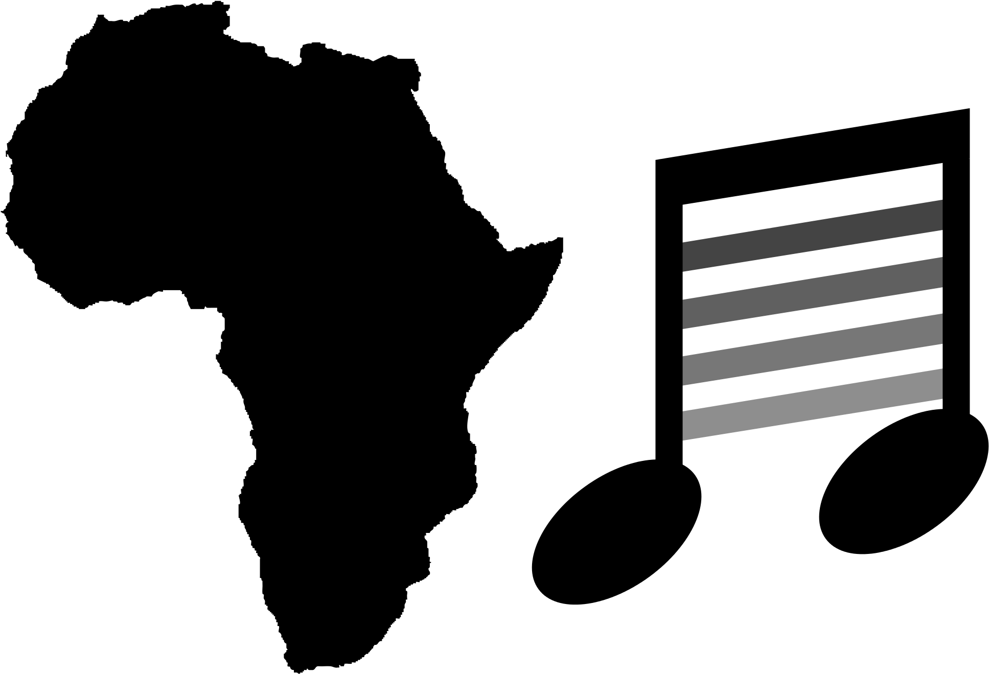 Open - Africa Map Clipart (2000x1403), Png Download