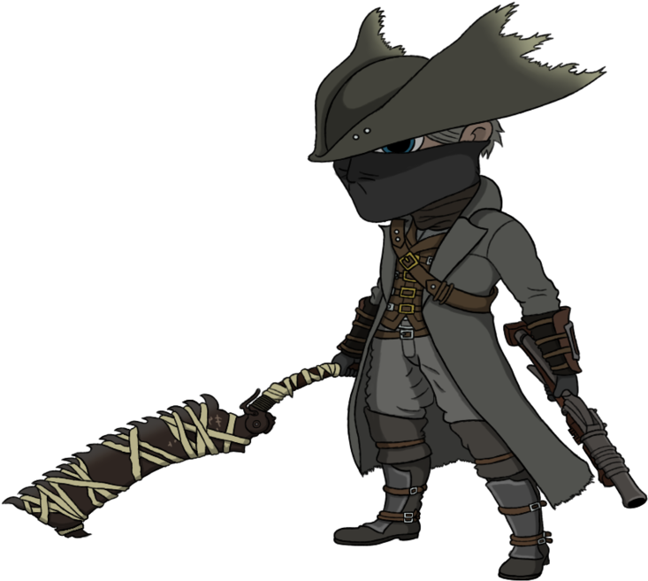The Last Of Us - Hunter Bloodborne Png Clipart (900x776), Png Download