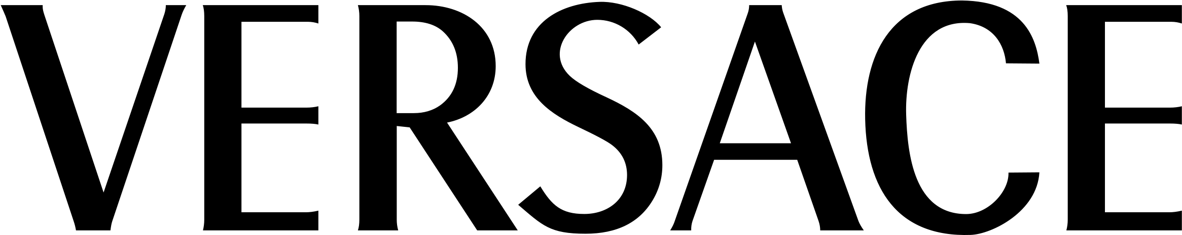 Versace Logo Png Transparent - Logo Versace Clipart (2400x2400), Png Download