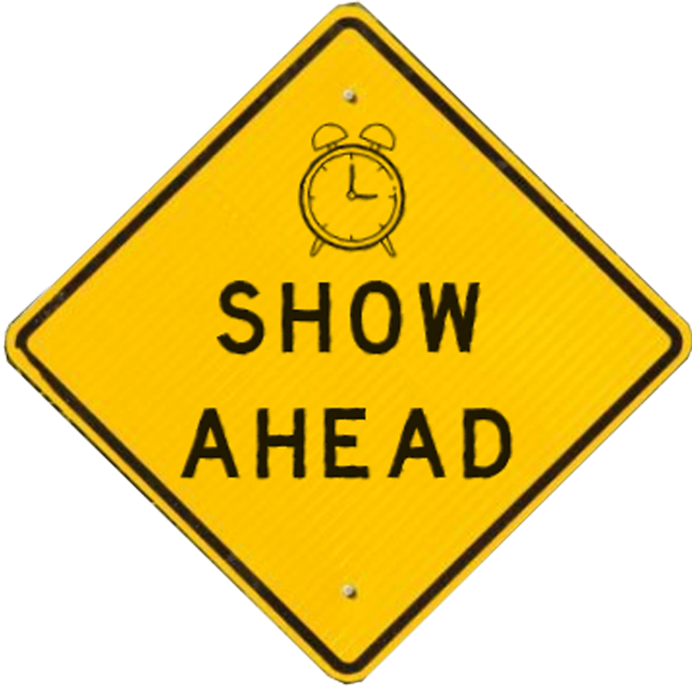 Moving The Show - Slow Trucks Sign Clipart (1400x1400), Png Download