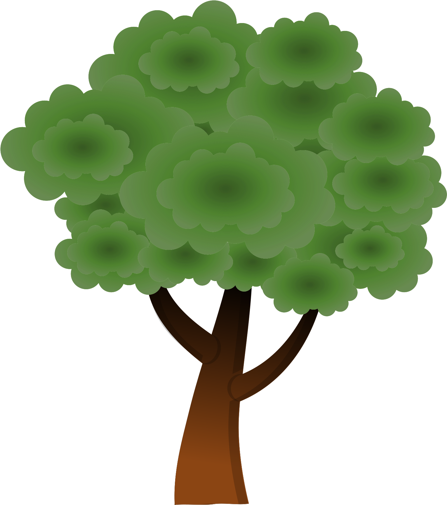 A Icons Png Free - Sustainable Tree Clipart (1697x2400), Png Download