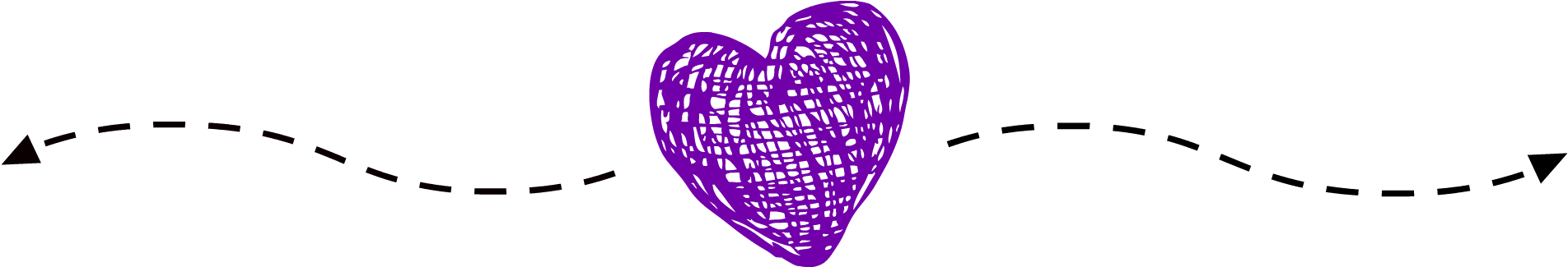 Heart Clipart (2000x463), Png Download