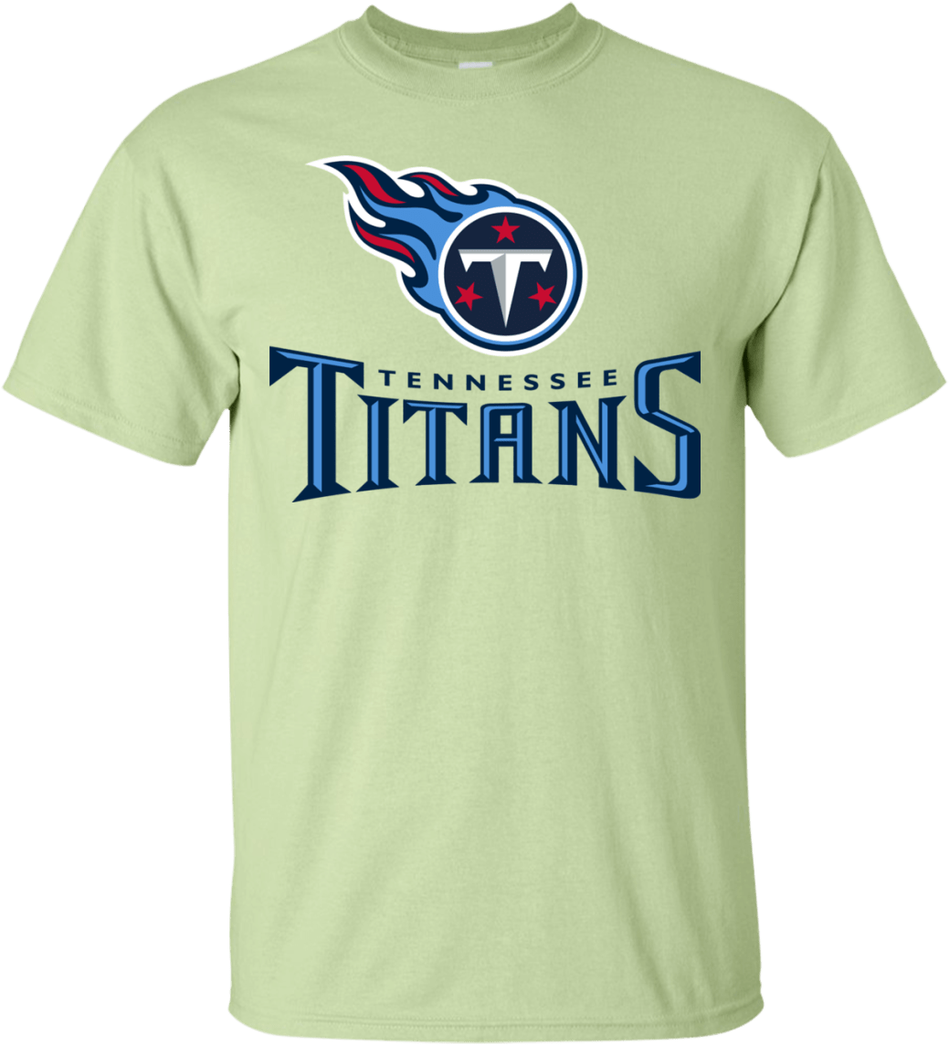 Tennessee Titans Logo Football Men's T-shirt - Tennessee Titans Design Clipart (1155x1155), Png Download