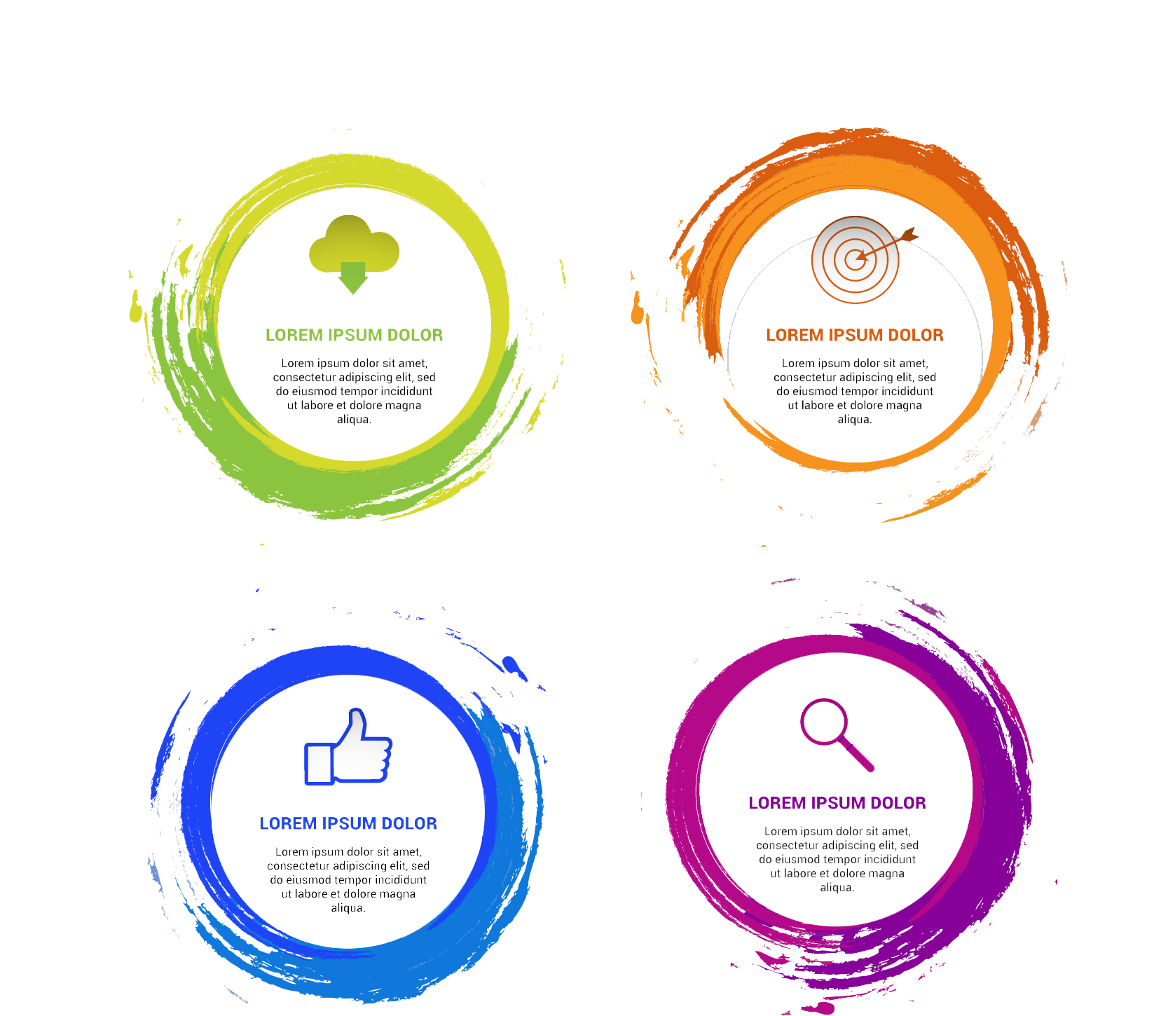 Watercolor Circle Png Image Free Download - Fabricacion De Cajas Infografia Clipart (1667x1667), Png Download