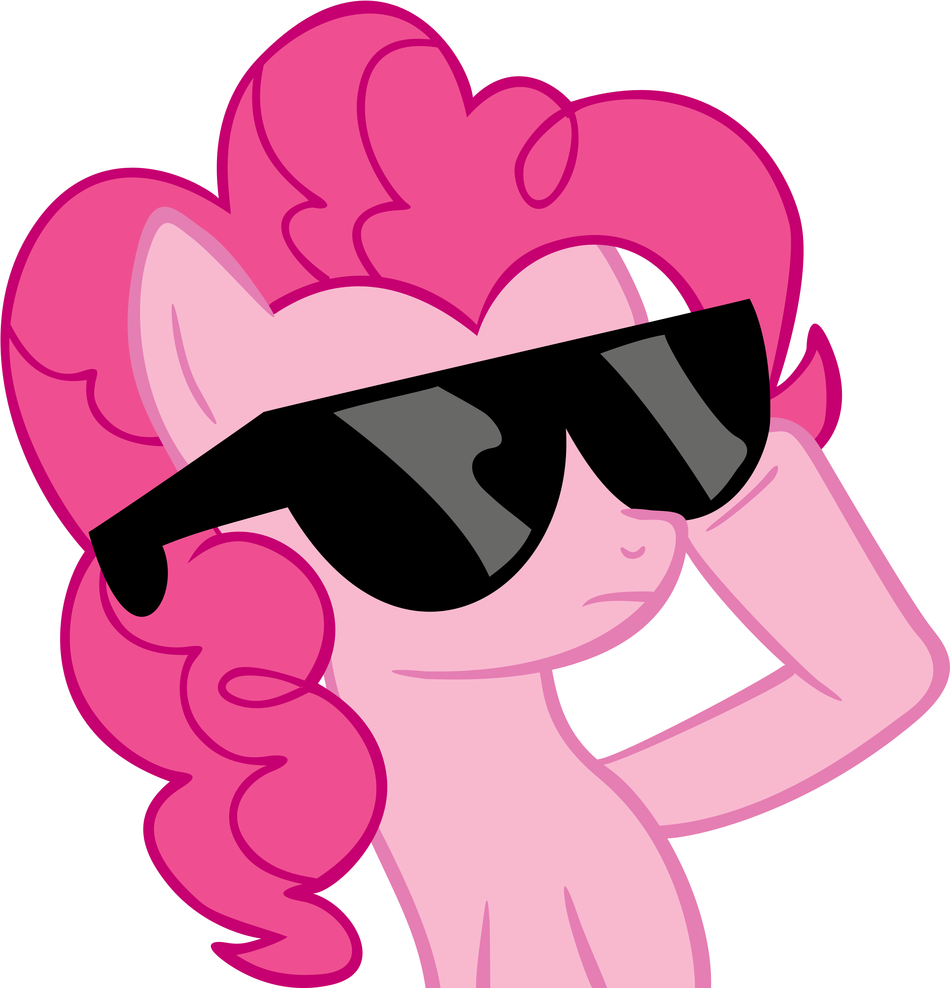 My Little Pony - My Little Pony Pinkie Pie Funny Clipart (993x1000), Png Download