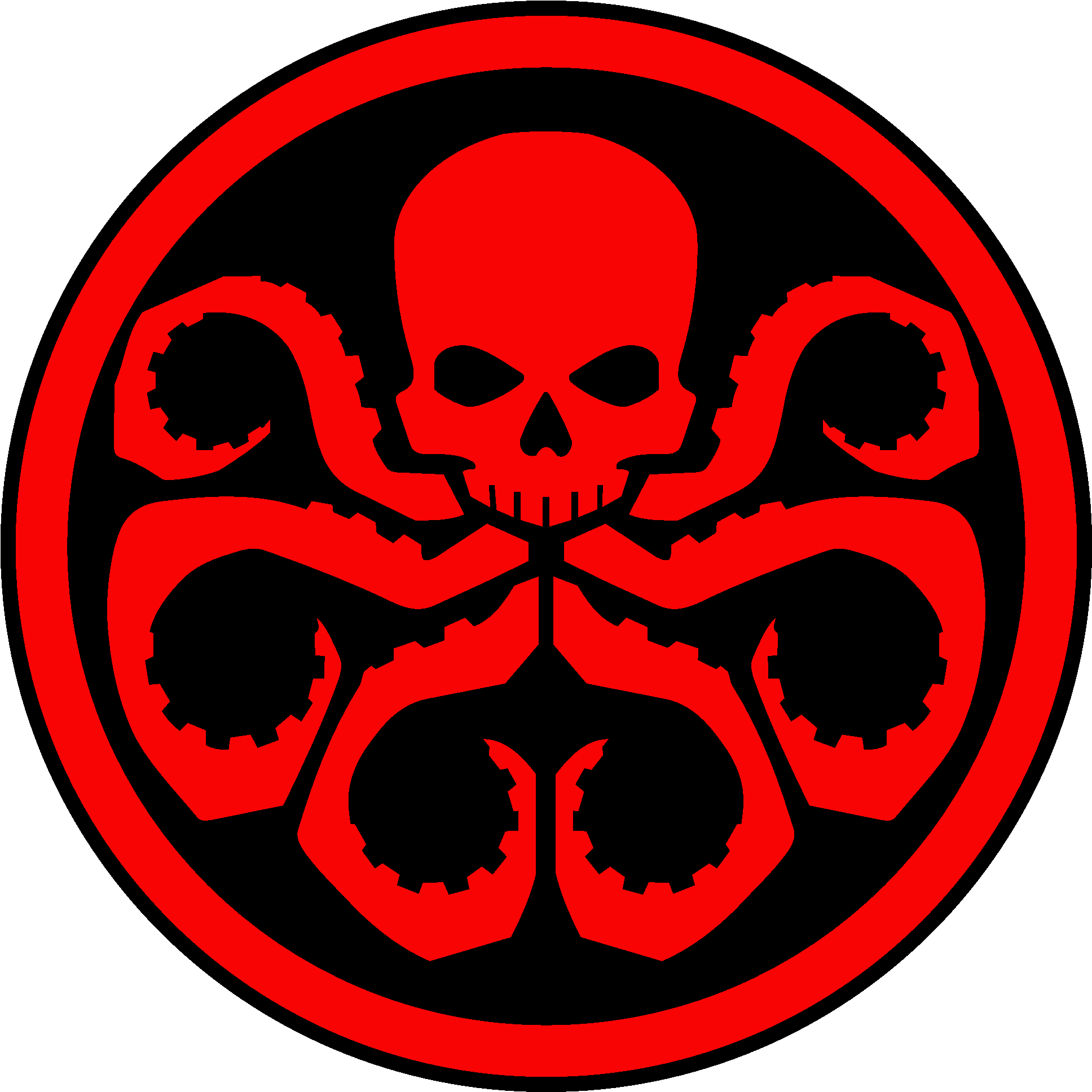 Hail Hydra - Hydra Marvel Clipart (2067x2067), Png Download