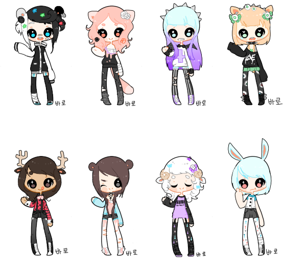 kawaii clothes drawing