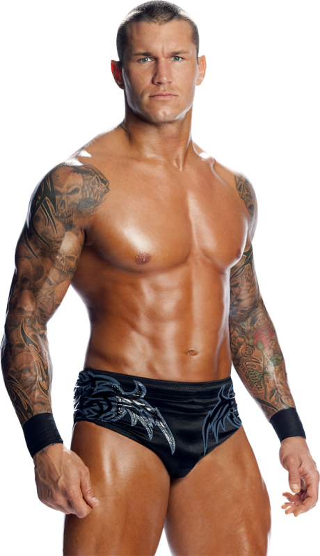 Randy Orton - Randy Orton Six Pack Abs Clipart (460x800), Png Download
