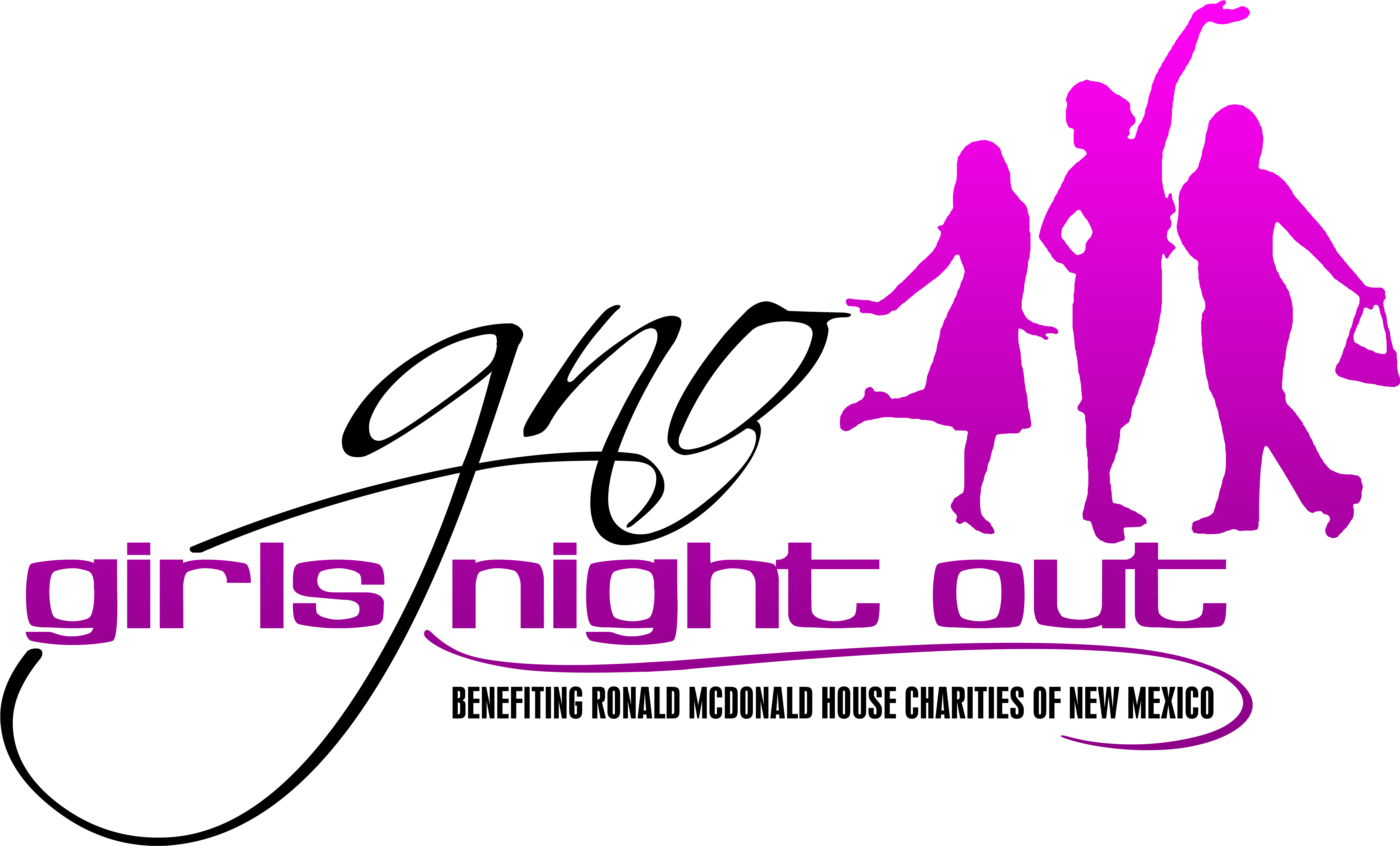 Girls Night Out Logo Clipart (6900x4500), Png Download