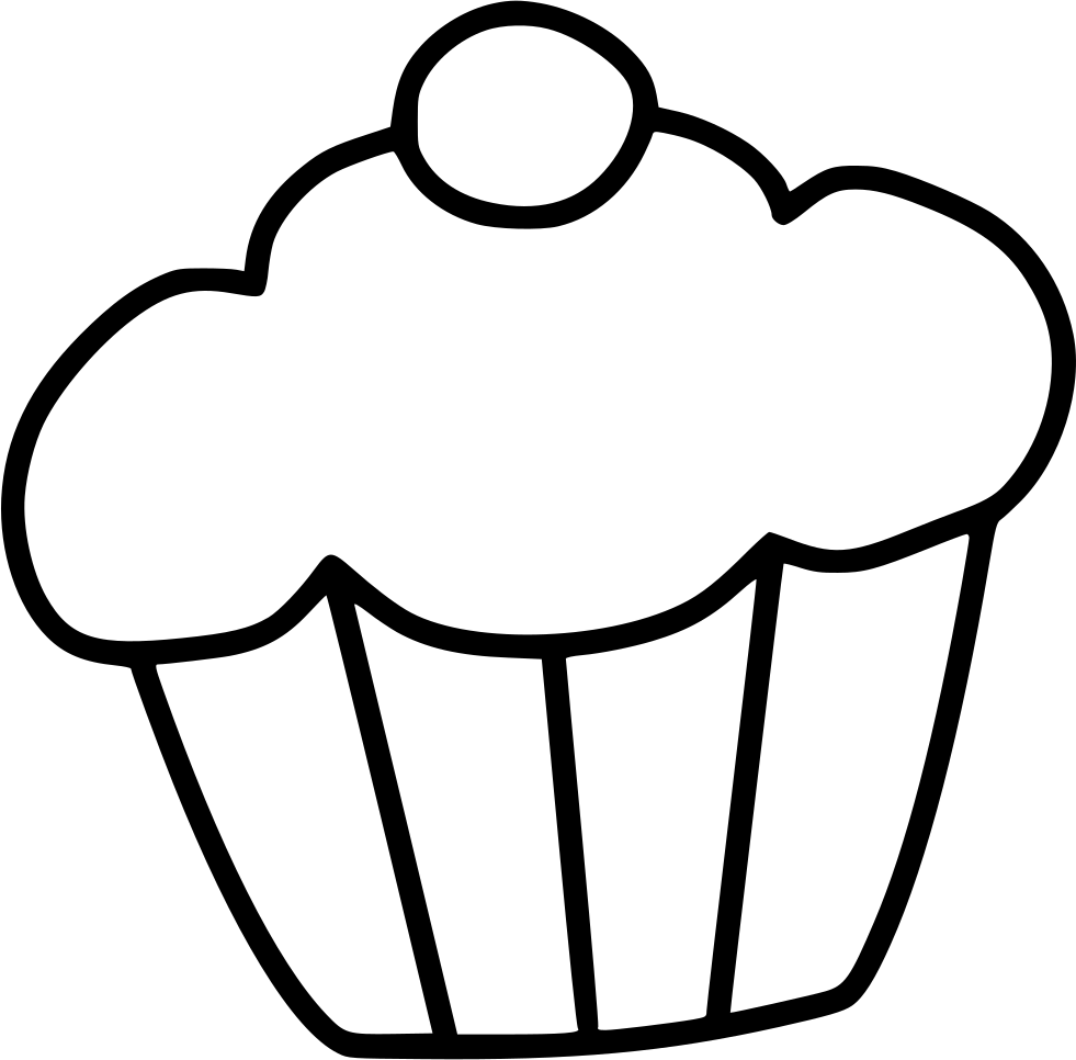 Png File Svg - Muffin Clipart (981x966), Png Download
