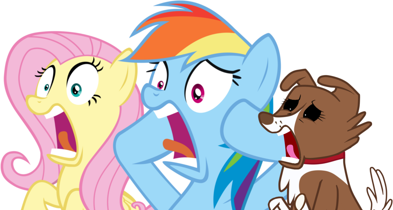Comments - Rainbow Dash Shocked Clipart (1280x712), Png Download