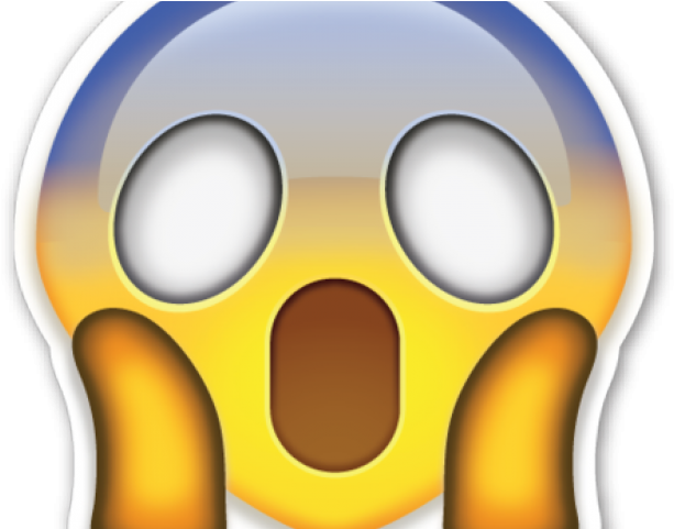 Fear Clipart Shocked Face - Emoticon Asustado Png Transparent Png (640x480), Png Download