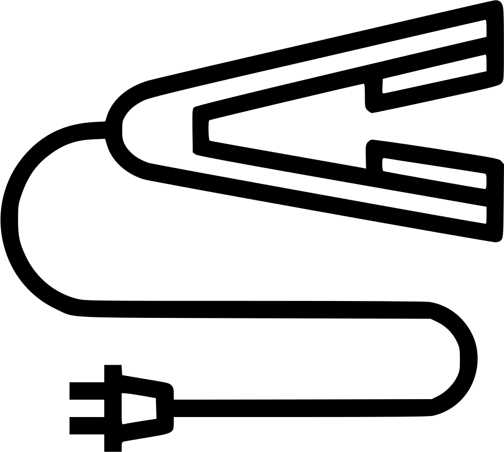 Png File Svg - Hair Straightener Svg Clipart (981x880), Png Download