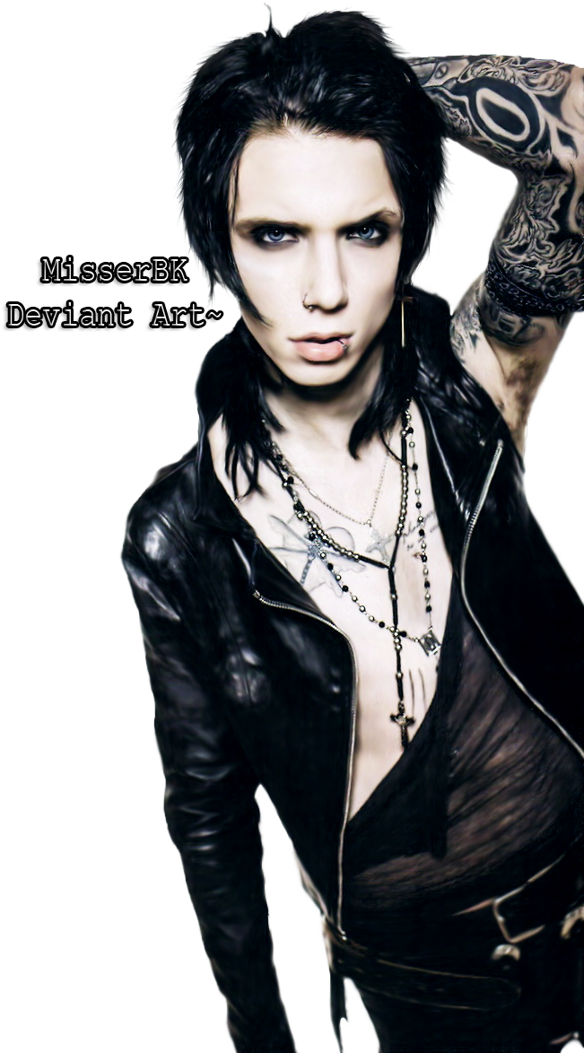 Andy Sixx Png - Andy Biersack Wallpapers Color Clipart - Large Size Png  Image - PikPng