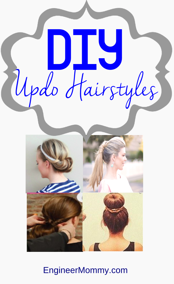 Diy Updo Hairstyles - Girl Clipart (600x980), Png Download