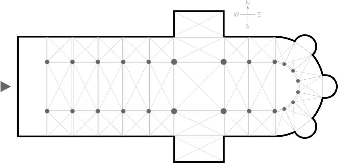 Transept Clipart (1200x580), Png Download