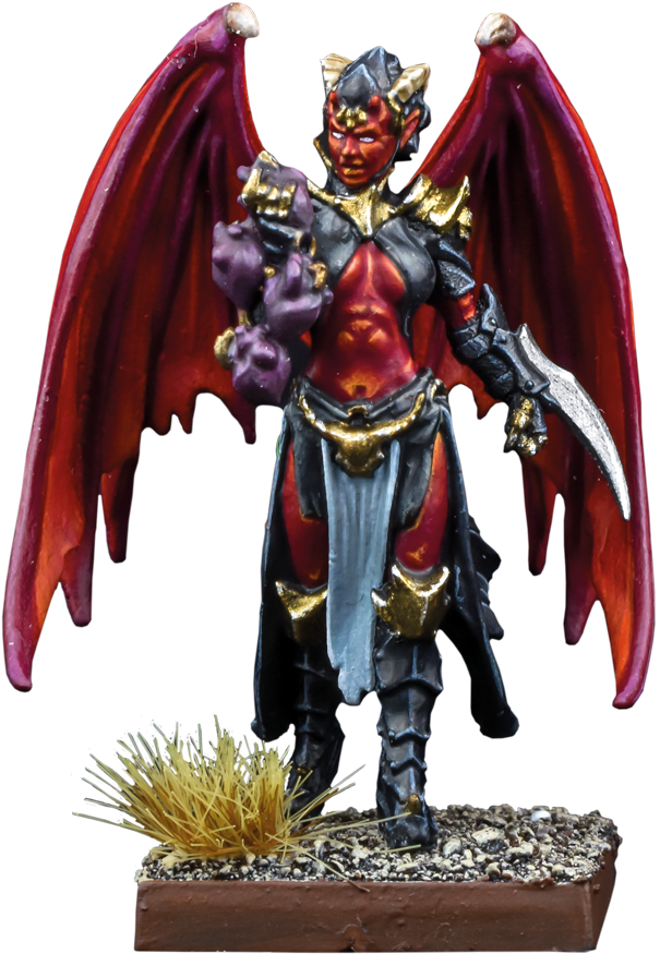 Va Abyssal Succubus Seductress Isolated Clipart (605x875), Png Download