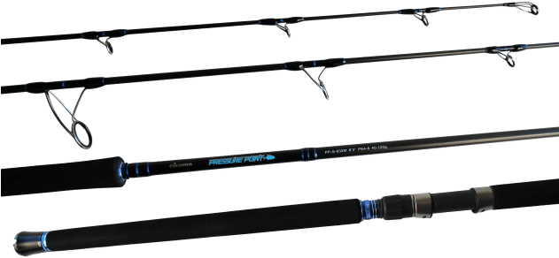 Okuma Brings Affordability To High End Heavy Plastics, - Fishing Rod Clipart (630x515), Png Download