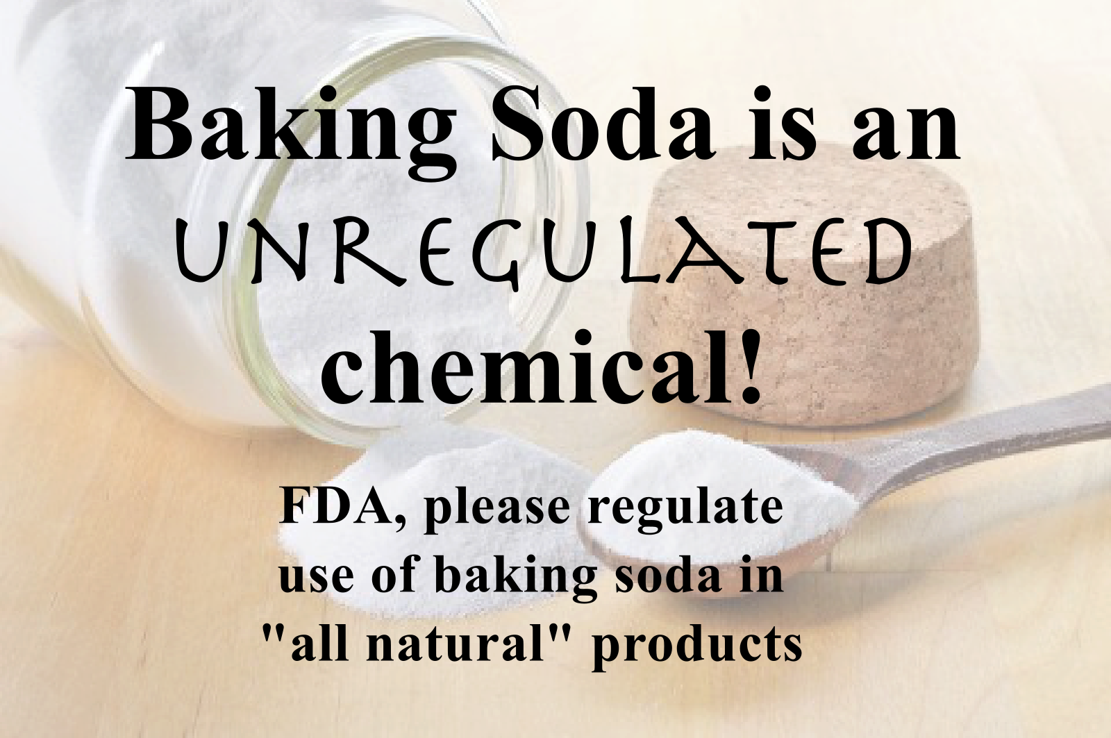 Baking Soda Is A Chemical Which Negatively Impacts - Photo Caption Clipart (1600x1063), Png Download