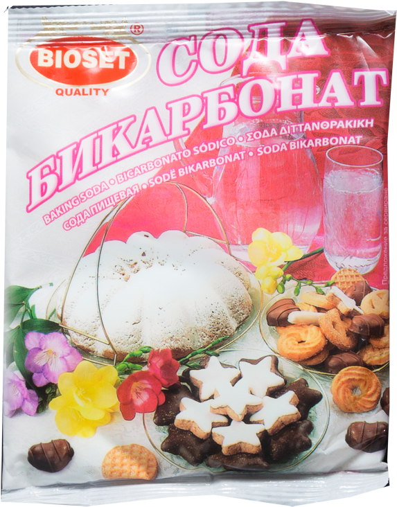 Bioset Baking Soda - Сода Бикарбонат Биосет Clipart (768x915), Png Download