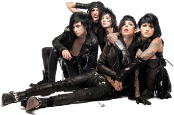 C Uri Um - Black Veil Brides Png Clipart (700x525), Png Download