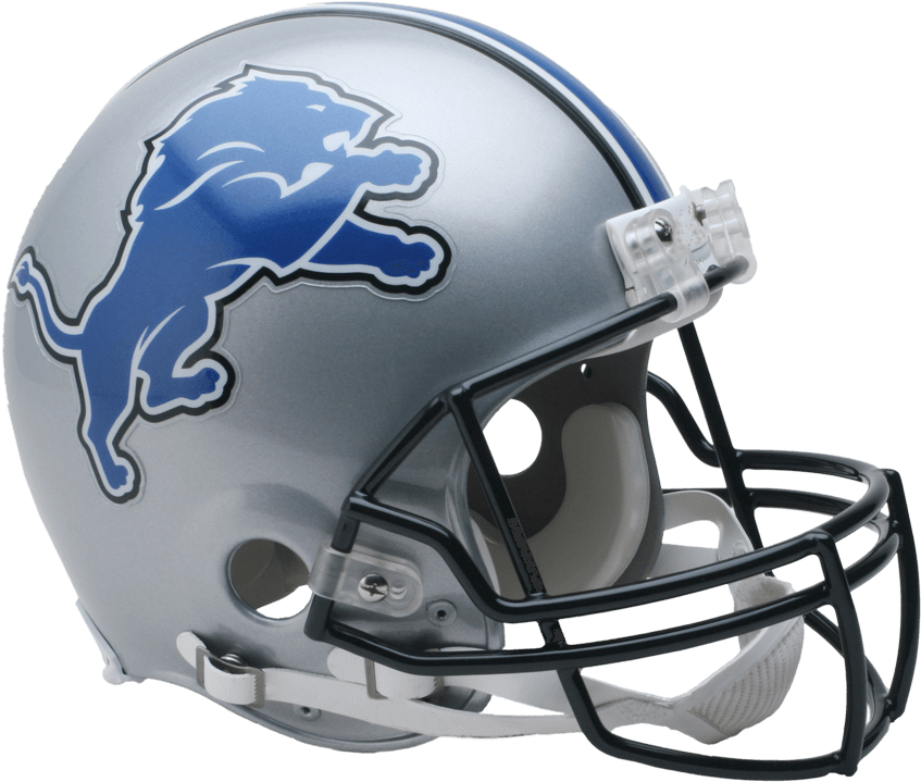 Detroit Lions Helmet - Chicago Bears Helmet Clipart (900x812), Png Download