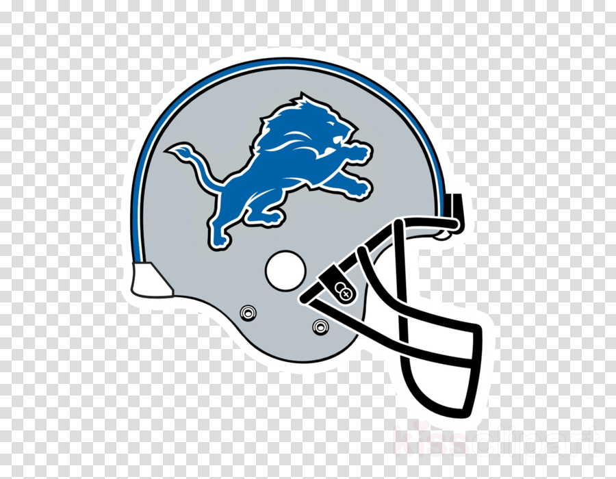 Download Superbowl Coloring Pages Clipart Super Bowl - Detroit Lions Logo Helmet Vector - Png Download (900x700), Png Download