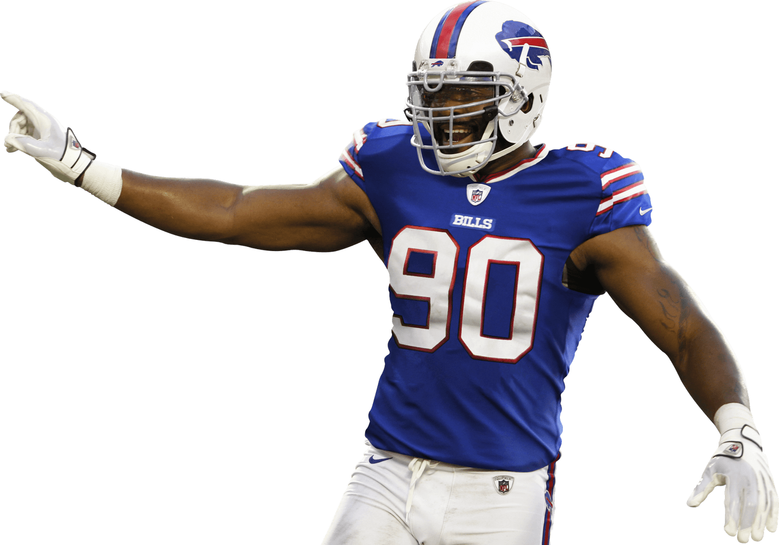 Buffalo Bills Third Player - Buffalo Bills Players Png Clipart (1600x1120), Png Download