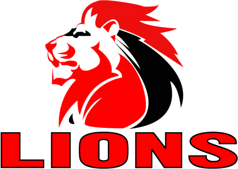 Free Png Download Lions Rugby Logo Png Images Background - Lions Vs Sharks Rugby Clipart (850x621), Png Download