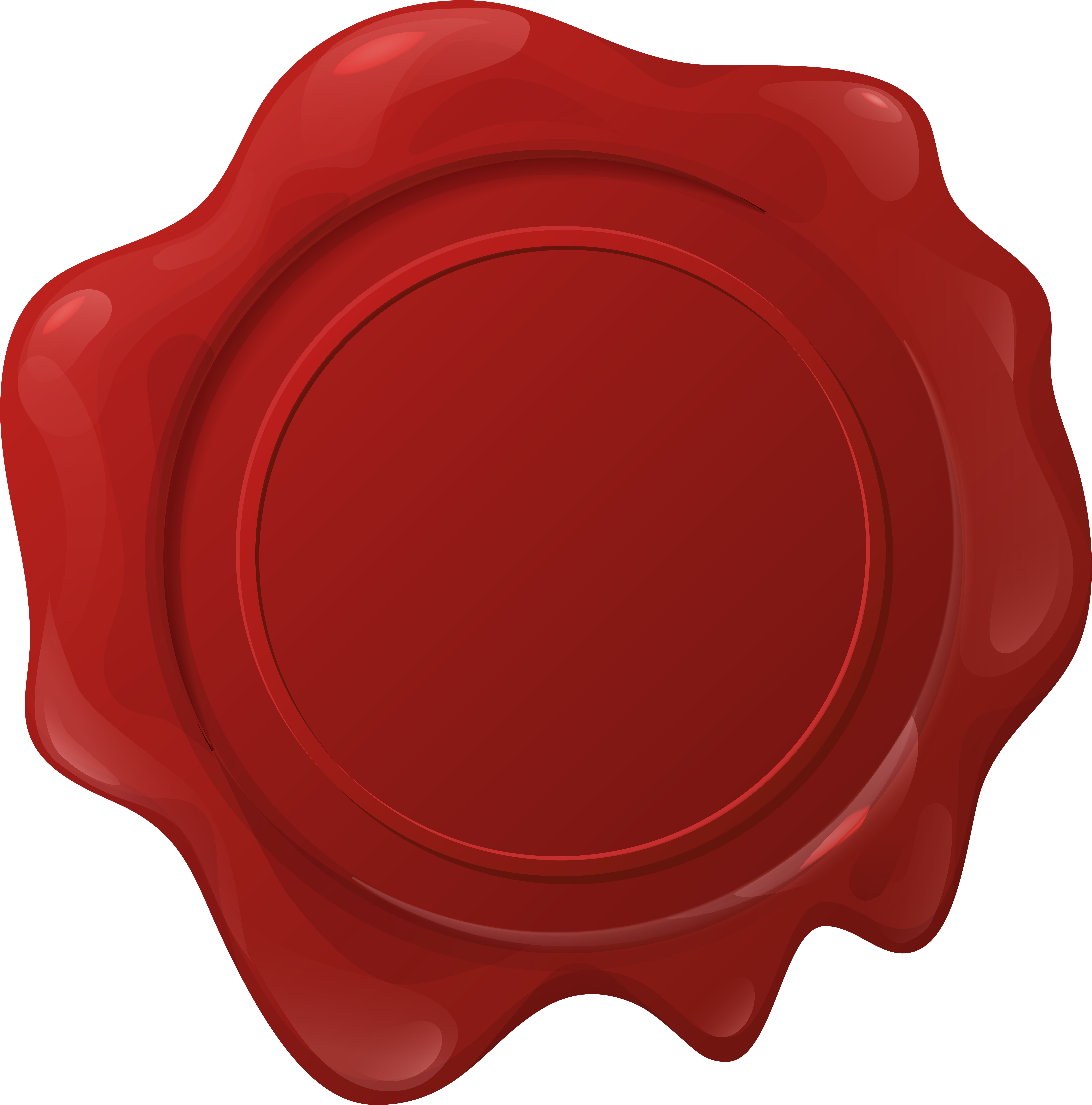 Wax Seal Png Clipart (7928x8000), Png Download