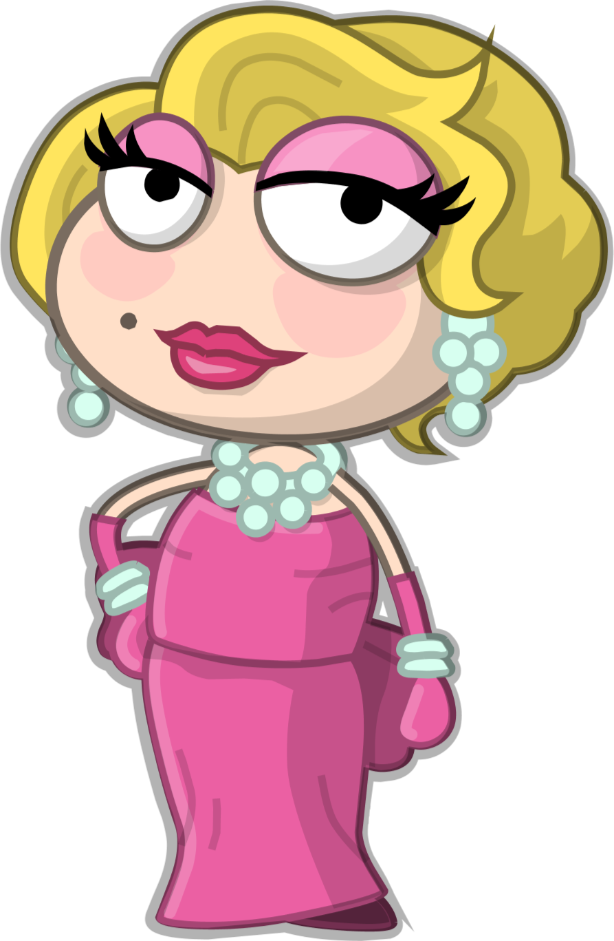 Marilyn Monroe Poptropica Clipart (893x1367), Png Download