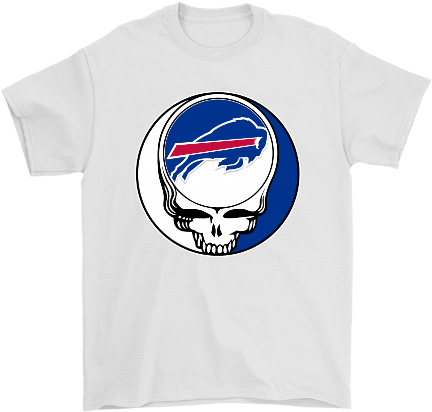 Nfl Team Buffalo Bills X Grateful Dead Logo Band Shirts - Airbus A380 Clipart (1024x1024), Png Download