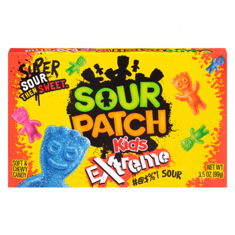 Sour Patch Kids Png - Sour Patch Berries Theatre Box Clipart (736x460), Png Download