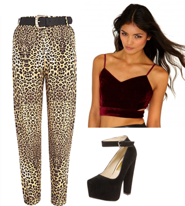 Animal Print Is Very Much So 'in' This Season And Leopard - Basic Pump Clipart (730x815), Png Download