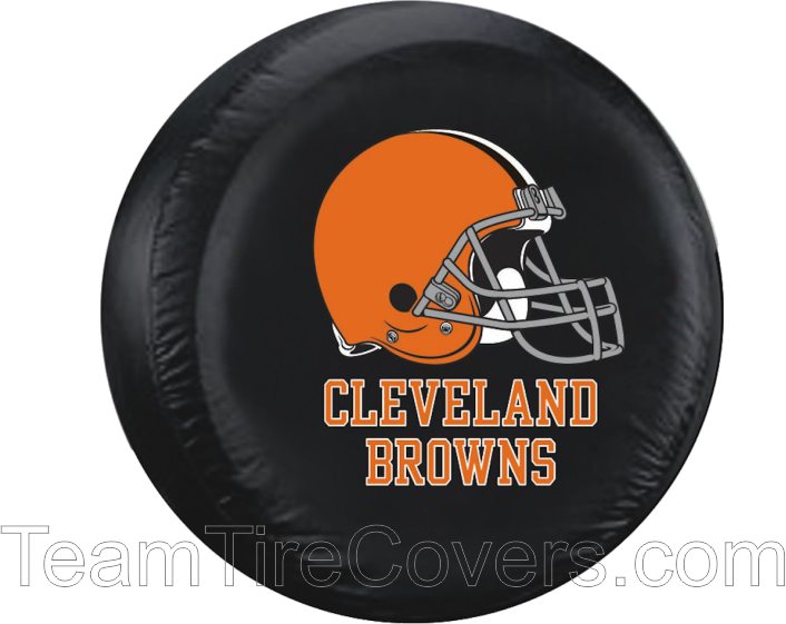 Cleveland Browns Nfl 33"-35" Only Tire Cover - Cleveland Browns Clipart (706x561), Png Download