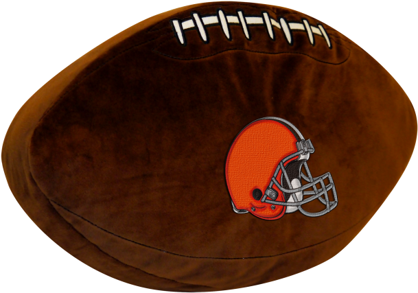 Cleveland Browns Nfl 3d Decorative Pillow - American Football Clipart (650x650), Png Download