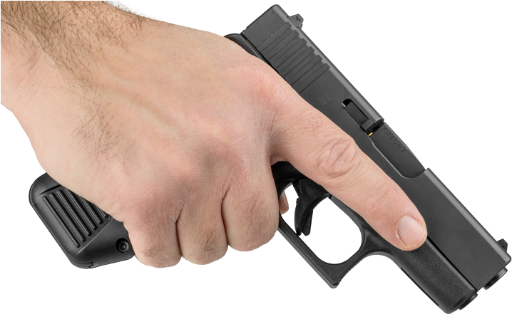 Gun In Hand Png Clipart (718x441), Png Download