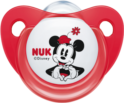 Nuk Disney Mickey Minnie Pacifier Soother 6-18 Months - Nuk Clipart (640x640), Png Download