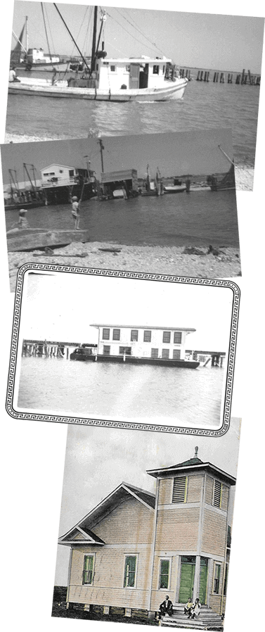 Old Pictures Of Seadrift Texas - House Clipart (377x898), Png Download
