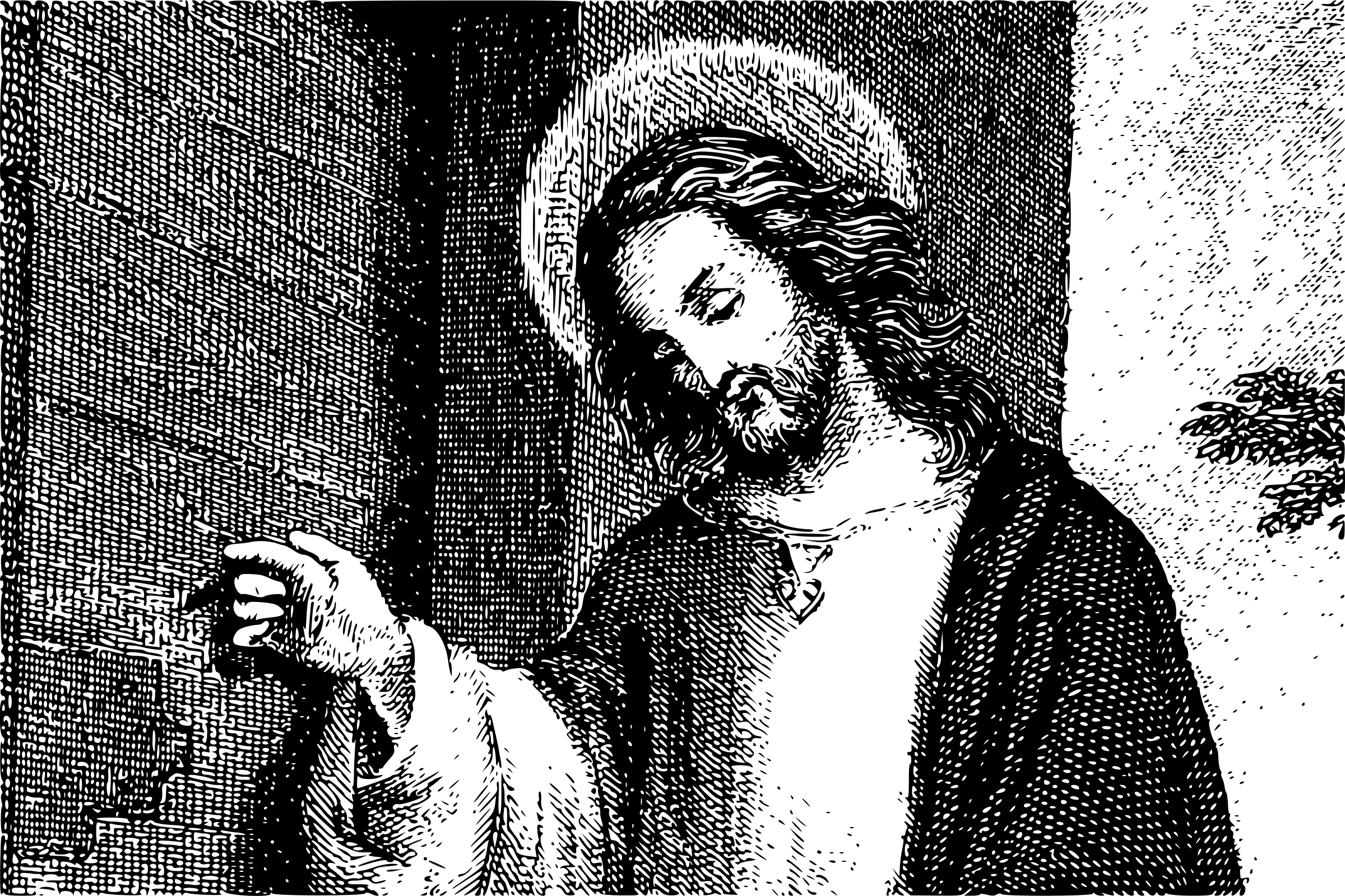This Free Icons Png Design Of Jesus Christ German Steel Clipart (2400x1600), Png Download