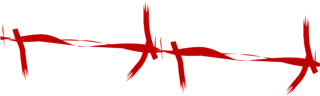 Barbwire Png Transparent Images - Barbed Wire Clipart (640x480), Png Download