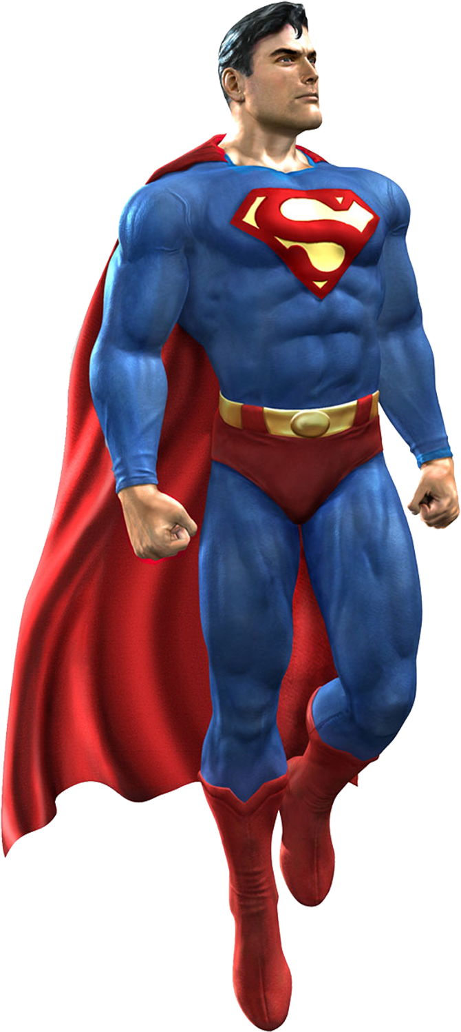 Superman Png - Superman With No Background Clipart (860x1536), Png Download