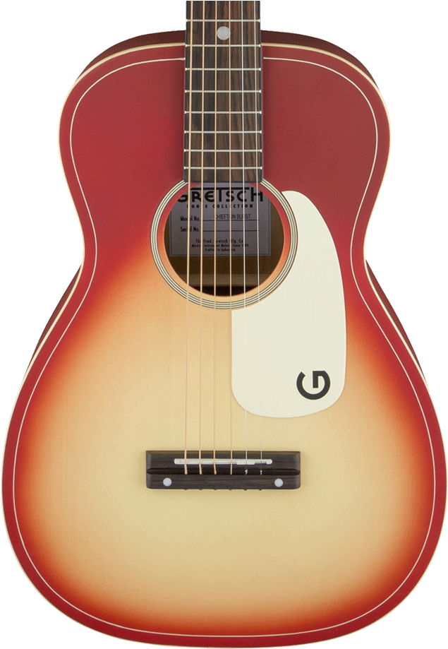 Gretsch G9500 Ltd Jim Dandy Flat Top Acoustic Guitar - Gretsch Jim Dandy Parlor Size Guitar Clipart (635x919), Png Download